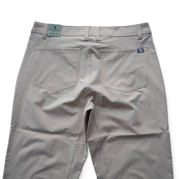 Local Boy Outfitters Commuter Lightweight Pants Khaki L1600009 Men's 34 x 31.5 - Picture 8 of 10